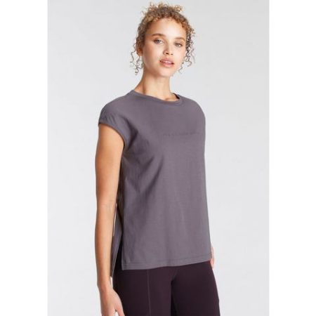 FAYN SPORTS T-shirt Slit Tee van zacht katoen