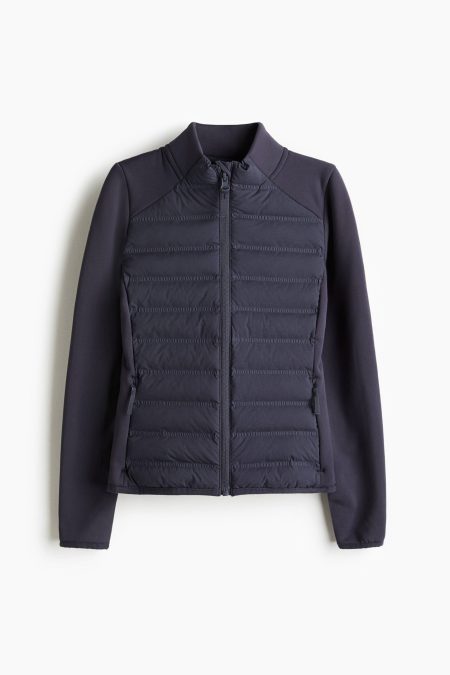 H & M - Gewatteerd hybridejack met ThermoMove™ - Blauw