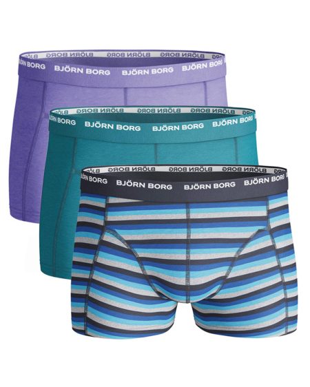 Bjorn Borg Jongens Boxershort 3p Basic Maat 134-140