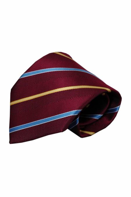 Alberto Vincelli Rode zijden stropdas Zerman 01