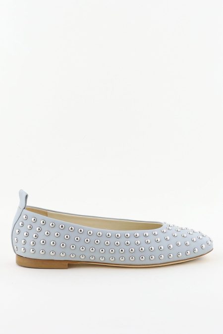 Odare ballerina&apos;s Alba met studs grijs