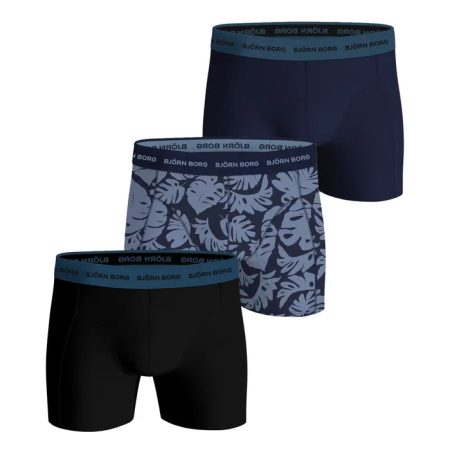 Bjorn Borg Björn Borg Cotton Stretch Boxershorts 3-pack – Zwart