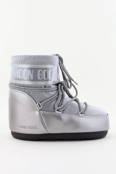 Moon boot laarzen Icon Low Glance zilver