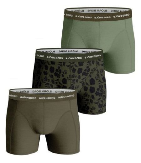 Bjorn Borg Heren Boxershort 3p Essential Maat S Male