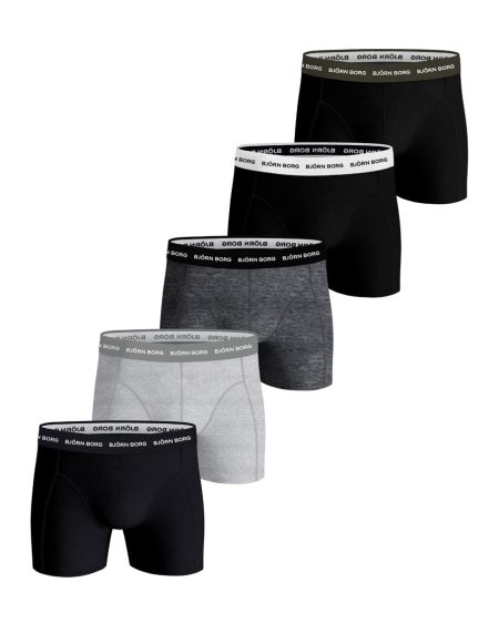 Bjorn Borg Heren Boxershort 5 Pack Cotton Stretch Maat L Male