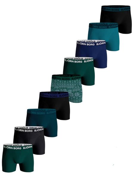 Bjorn Borg Heren Boxershorts 9 Pack Cotton Shorts Maat Xxl Male