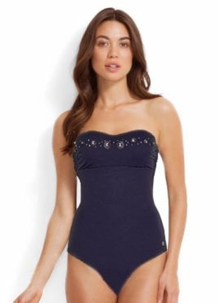 Parah Tribal Chic Badpak Dames Zwart | Luxe Badmode