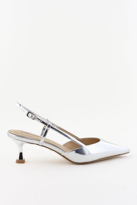 Lola Cruz pumps 108Z17BK zilver