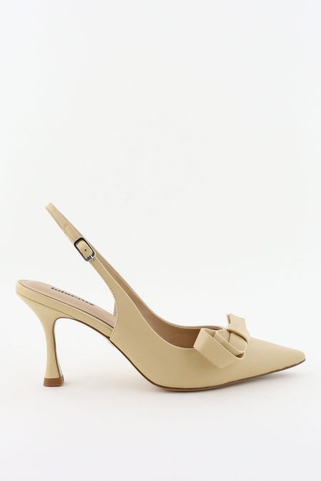 Lola Cruz pumps 195Z13BK creme