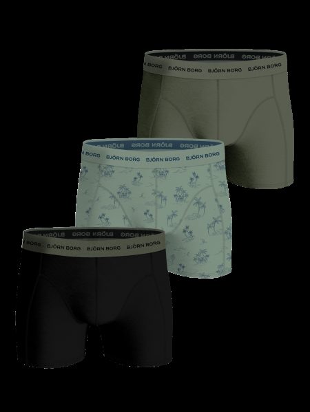 Bjorn Borg Björn Borg Heren Boxershorts 3-pack – Zwart