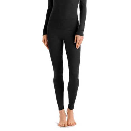 HANRO dames ski legging zwart - Wol & zijde basislaag 071422