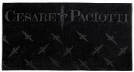 Badlaken Cesare Paciotti zwart