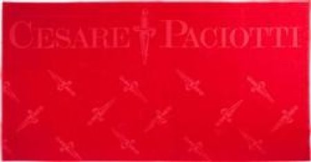Badlaken Cesare Paciotti rood