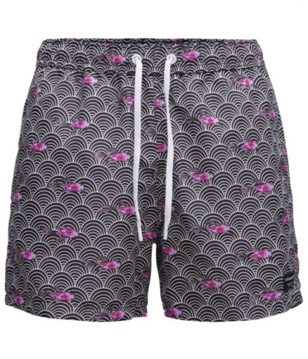 Bjorn Borg Björn Borg Heren Swimshort Sylvester – Koi Wave Black Maat L Male