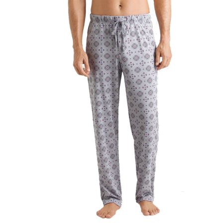 Hanro Heren Sleep & Lounge Night & Day lange broek grijs 075216