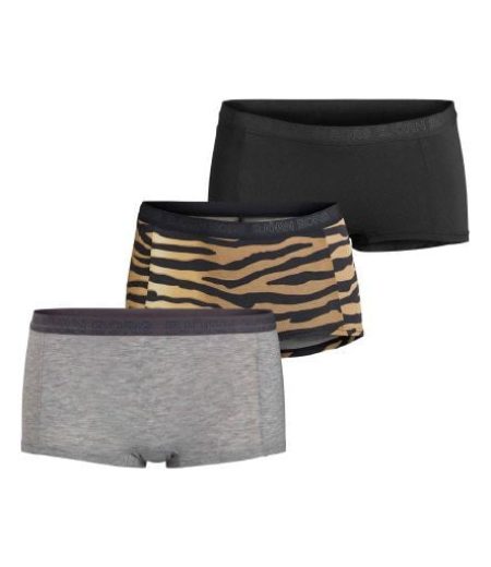 Bjorn Borg Dames Minishorts 3p Tiger Maat 34 Female