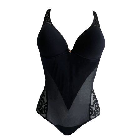 AMBRA Baroque Body Push up Bh Zwart
