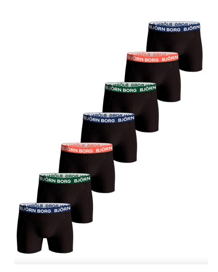 Bjorn Borg Heren Boxershort 7 Pack Cotton Stretch Maat Xl Male
