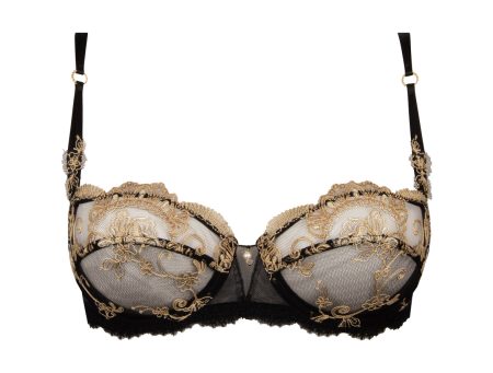 Lise Charmel Lingerie BH's Balconet BH zwart/ goud ACH3015