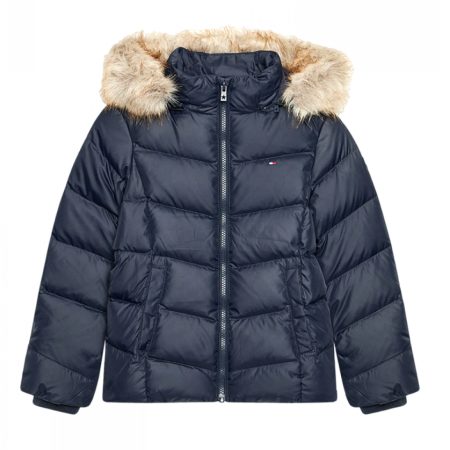 Tommy Hilfiger Meisjes Down Jacket Essential Maat 110 Female