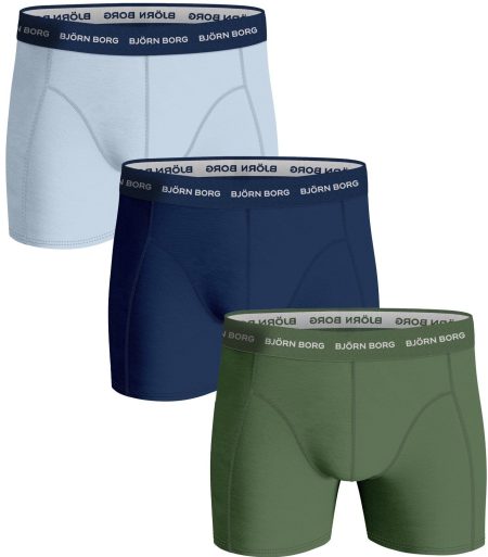 Bjorn Borg Björn Borg Heren Boxershorts 3-pack – Essentials – Multi Maat L Male
