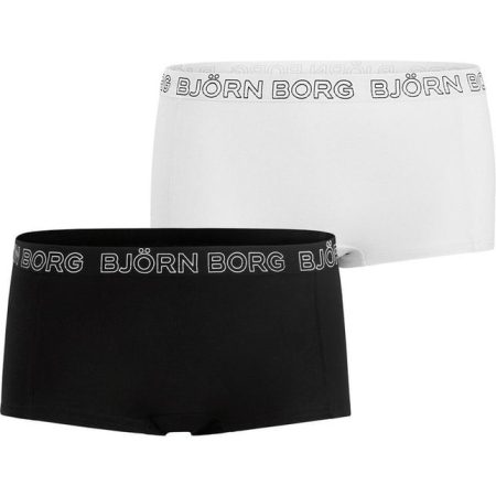 Bjorn Borg Dames Minishort 2p Core Cotton Stretch Maat 36 Female