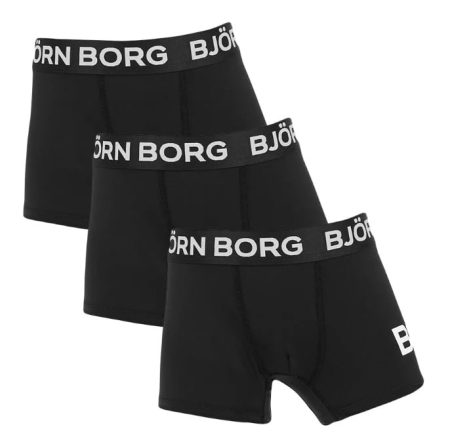 Bjorn Borg Jongens Sport Boxer 3p Performance Maat 146-152 Male