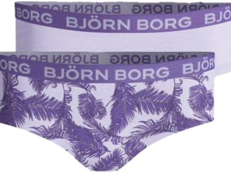 Bjorn Borg Meisjes Hipster 2p - Palm Leaf Maat 146-152 Female