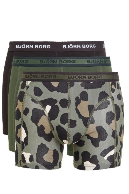 Bjorn Borg Björn Borg Heren Boxershorts 3-pack – Zwart
