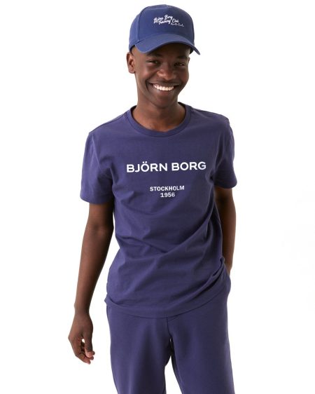 Bjorn Borg Jongens Logo Shirt Maat 110-116 Male