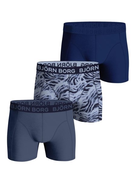 Bjorn Borg Björn Borg Cotton Stretch Boxershorts 3-pack – Navy