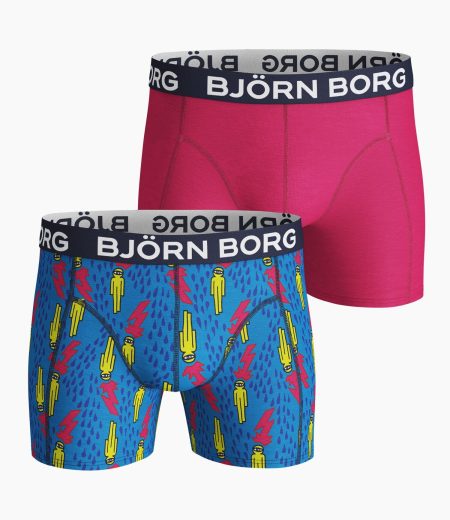 Bjorn Borg Heren Boxershort 2p Alien Maat S Male