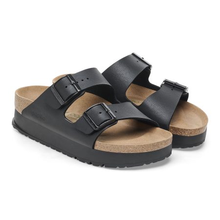 Birkenstock Birkenstock Arizona Papillio Flex Platform Black– Smalle Pasvorm Maat 39 Female