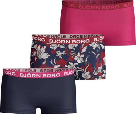 Bjorn Borg Meisjes Minishorts 3p  Vintage Flower Maat 146-152 Female