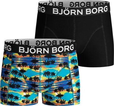 Bjorn Borg Jongens Boxershort 2p Sunset Maat 122-128 Male