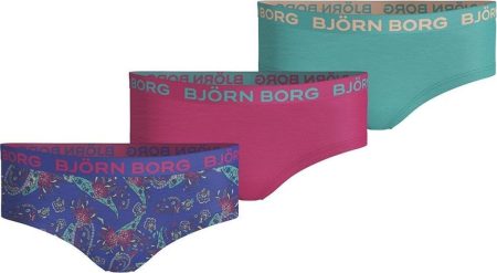 Bjorn Borg Meisjes Hipster 3p Paisley Maat 158-164 Female