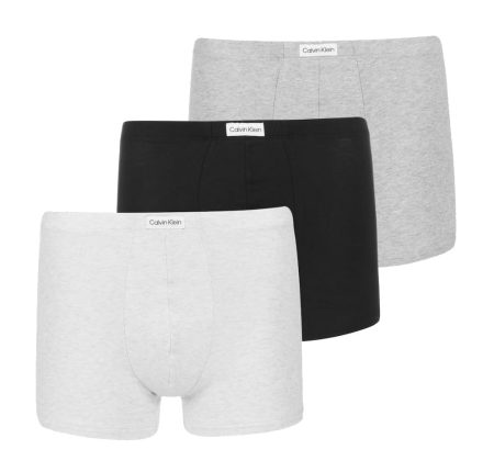 Calvin Klein Heren Pure Cotton Stretch 3p Trunk Maat L Male