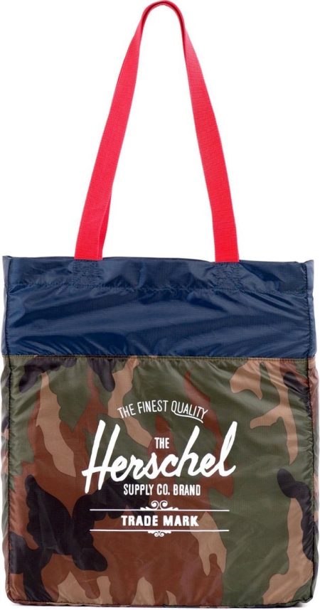 Herschel Supply Co. Packable Travel Tote Vouwbare Schoudertas Maat 16l