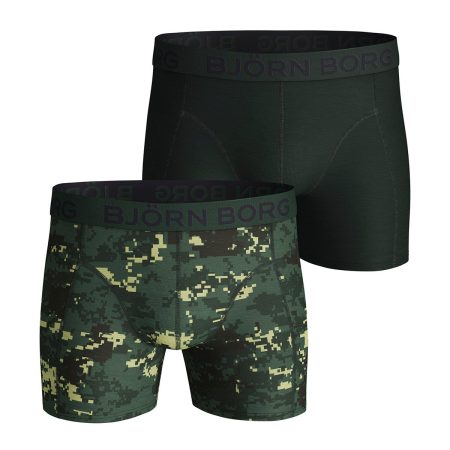 Bjorn Borg Björn Borg Heren Boxershorts 2-pack – Digital Woodland Maat L Male