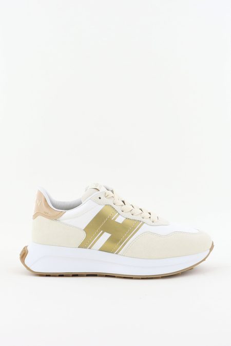 Hogan sneakers H641 wit/goud