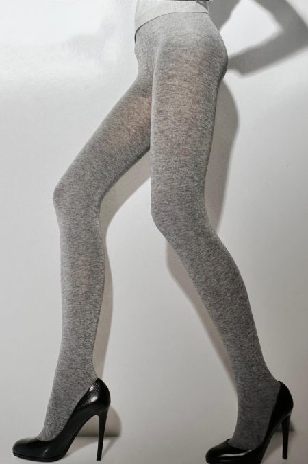 Grijze Panty- Grigio Kasjmier-Girardi Cachemire