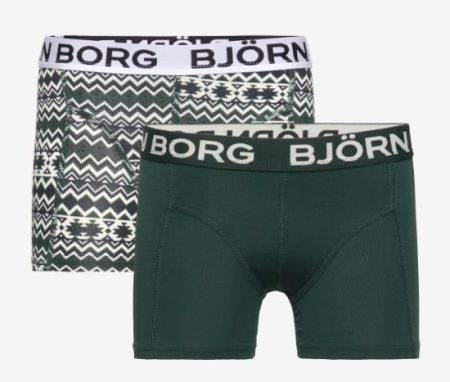 Bjorn Borg Jongens Boxershort 2p Maat 122-128 Male