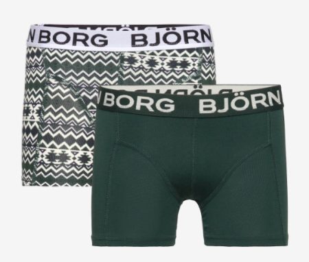 Bjorn Borg Jongens Boxershort 2p Maat 158-164 Male