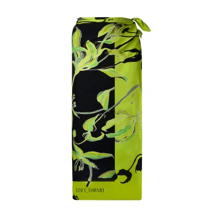 Lise Charmel Pareo Fleurs de Nuits zwart/ groen bloemen ASB6088