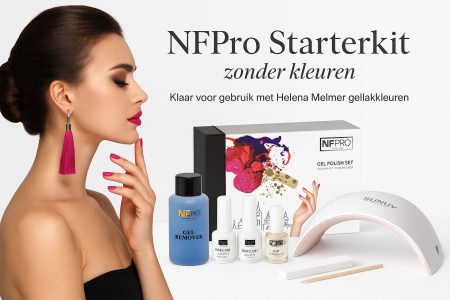 NFPro Starter Kit - Luxe basisset voor gelnagels met LED-lamp