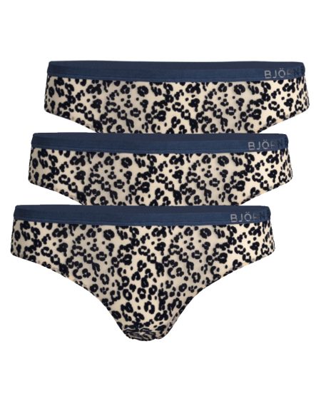 Bjorn Borg Dames Hipster Leopard 3p Maat 42 Female