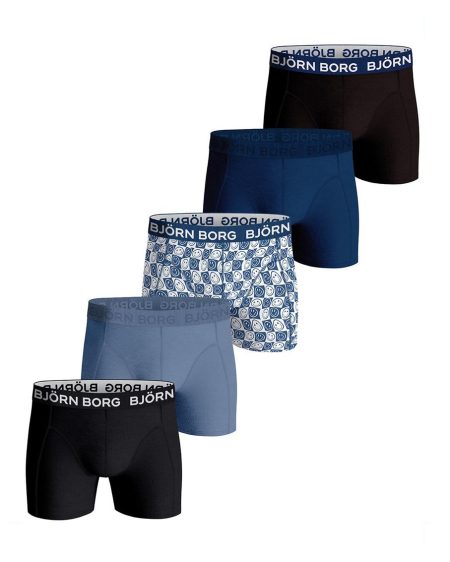 Bjorn Borg Heren Boxershort 5 Pack Cotton Stretch Maat S Male