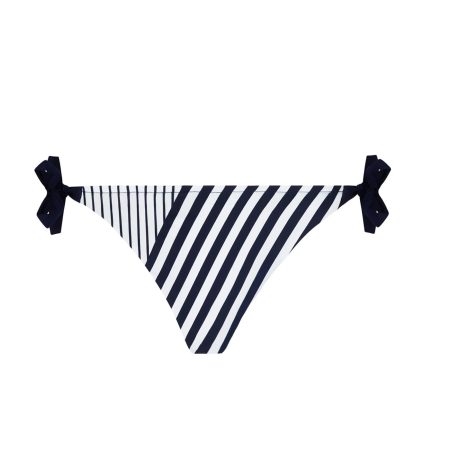 Lise Charmel Bikini strik slip Rayure En Ligne Blauw Wit gestreept ABB0185
