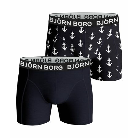 Bjorn Borg Heren Boxershort 2p Anchor Maat S Male