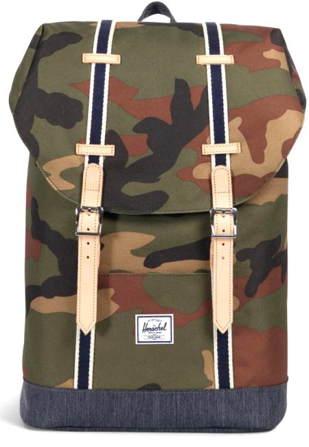 Herschel Supply Co. Retreat Mid Backpack Woodland Camo Maat 14l